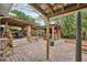 Entertaining backyard with covered patio and brick pavers at 934 21St N Ave, St Petersburg, FL 33704