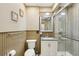 Updated bathroom, includes a walk-in shower and neutral tones at 934 21St N Ave, St Petersburg, FL 33704