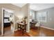 Home office with hardwood floors and adjacent bedroom view at 934 21St N Ave, St Petersburg, FL 33704