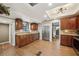 Updated kitchen with stainless steel appliances and wood cabinets at 934 21St N Ave, St Petersburg, FL 33704