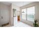 Bright dining area with view into kitchen and living room at 1050 Starkey Rd # 2701, Largo, FL 33771