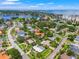 Location view of house near waterfront at 1124 Seville Ne Ln, St Petersburg, FL 33704