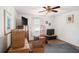 Cozy bedroom with wood floors and ample closet space at 12002 Washington St, Seffner, FL 33584