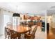 Kitchen with stainless steel appliances and dark wood cabinets at 12002 Washington St, Seffner, FL 33584