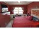 Comfortable bedroom with a king-size bed and water view at 3753 46Th S Ave # 7, St Petersburg, FL 33711