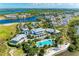 Luxury community with clubhouse, pool, and waterfront access at 380 Aruba Cir # 203, Bradenton, FL 34209