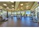 Well-equipped fitness center with various exercise machines at 380 Aruba Cir # 203, Bradenton, FL 34209