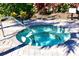 Community hot tub and surrounding patio at 5426 Rushmere Ct, Palmetto, FL 34221