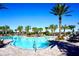 Resort-style pool with lounge chairs at 5426 Rushmere Ct, Palmetto, FL 34221