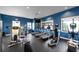 Modern gym featuring treadmills and weight machines at 7401 Paradiso Dr, Apollo Beach, FL 33572