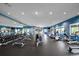 Bright gym with cardio and strength training equipment at 7401 Paradiso Dr, Apollo Beach, FL 33572