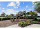 playground with slides and climbing equipment at 7401 Paradiso Dr, Apollo Beach, FL 33572