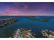 Breathtaking aerial view of waterfront community at 843 Harbor Is, Clearwater Beach, FL 33767