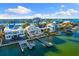 Luxury waterfront home with private dock and beautiful landscaping at 843 Harbor Is, Clearwater Beach, FL 33767