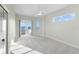 Bright bedroom with water views and access to balcony at 843 Harbor Is, Clearwater Beach, FL 33767