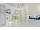 Two-story entry with high ceilings and columns at 843 Harbor Is, Clearwater Beach, FL 33767