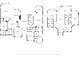 Detailed floor plan of the two story home at 843 Harbor Is, Clearwater Beach, FL 33767