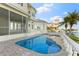Relaxing pool and spa area with water views at 843 Harbor Is, Clearwater Beach, FL 33767