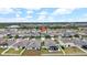 Aerial view showing the home's location within a residential area at 9512 Lemon Drop Loop, Ruskin, FL 33573