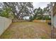 Spacious backyard perfect for outdoor recreation and relaxation at 10107 N Arden Ave, Tampa, FL 33612