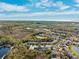 Aerial view of houses and community at 12509 Bay Branch Ct, Tampa, FL 33635