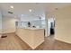 Loft area with wood floors, home gym and bathroom access at 12610 Geneva Glade Dr, Riverview, FL 33578