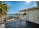 Enjoy breathtaking waterfront views from this balcony at 1302 Belcher Dr, Tarpon Springs, FL 34689