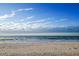 Scenic beach view with calm waves and blue sky at 1582 Gulf Blvd # 1108, Clearwater Beach, FL 33767