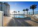 Enjoy this relaxing community pool and patio area at 1582 Gulf Blvd # 1108, Clearwater Beach, FL 33767