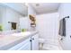 Clean bathroom with shower/tub combo and white vanity at 208 Elm View Ct, Brandon, FL 33511