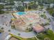 Community building and pool, seen from above at 2363 Israeli Dr # 25, Clearwater, FL 33763