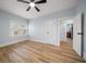 Spacious bedroom with light walls and wood-look floors at 2758 3Rd S Ave, St Petersburg, FL 33712