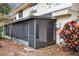 Exterior view of a screened porch at 314 Barlow Ave # 73, Sarasota, FL 34232