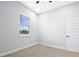 Bright bedroom with carpet flooring, ceiling fan and window at 3421 W Horatio St # 109, Tampa, FL 33609