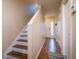 Staircase and hardwood floors in entryway at 4533 Ashburn Square Dr # 4533, Tampa, FL 33610