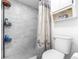 Clean bathroom with shower and toilet at 509 Oakhurst St, Brandon, FL 33511