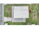 Aerial view showing home's layout and surrounding area at 5322 Comanche St, Zephyrhills, FL 33542