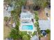 House with a backyard pool and shed; nice neighborhood at 5816 Woodrow Wilson Ne Blvd, St Petersburg, FL 33703