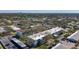 Aerial view of apartment complex and surroundings at 5890 38Th N Ave # 101, St Petersburg, FL 33710