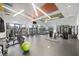 Spacious gym featuring modern equipment and a mirrored wall, great for working out at 6307 Brevada Ln, Apollo Beach, FL 33572