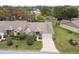 Aerial view showing home's exterior and surrounding landscape at 7473 Willow Brook Dr, Spring Hill, FL 34606