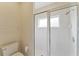 Small bathroom with shower and toilet at 9144 Highland Ridge Way, Tampa, FL 33647