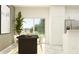 Kitchen dining area with a dark wood table and four chairs at 9189 Bonita Mar Dr, Parrish, FL 34219