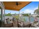 Spacious balcony featuring comfy seating and scenic views at 2203 Avenue B, Bradenton Beach, FL 34217