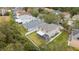 Aerial view of house and neighborhood at 10525 Lucaya Dr, Tampa, FL 33647