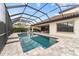 Stunning pool with screened enclosure, ideal for outdoor enjoyment at 12482 Wild Berry Trl, Odessa, FL 33556