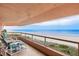 Spacious balcony boasting stunning ocean views at 1310 Gulf Blvd # 4-G, Clearwater, FL 33767