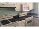 Kitchen with double ovens and built-in microwave at 2217 Sequoia Dr, Clearwater, FL 33763