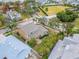 House, backyard, and neighborhood aerial view at 402 Islebay Dr, Apollo Beach, FL 33572