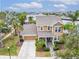 Aerial view of house and neighborhood at 402 Islebay Dr, Apollo Beach, FL 33572